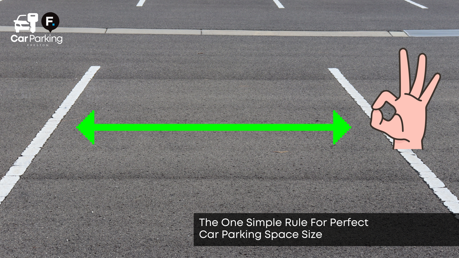 the one simple rule for perfect car parking space size